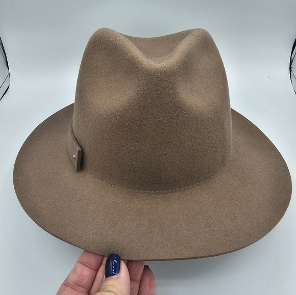 San Diego Hat Company Brown Wool Fedora Hat - Picture 5 of 11
